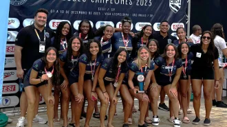 Apresentando a premiação do Campeonato Paulista Juvenil de Verão em  Americana. @aquaticapaulista.oficial #paulistajuvenilverao2023…
