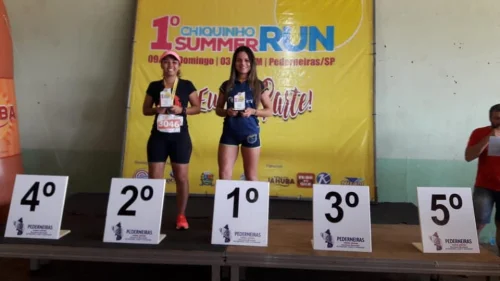 ABDA domina o pdio na 1 Chiquinho Summer Run em Pederneiras