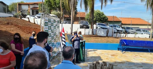 Entrega da reforma da piscina da ABDA Pederneiras
