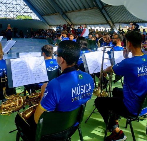 Banda da ABDA Filarm�nica, no CAIC Nova Esperan�a - 29/09/2022