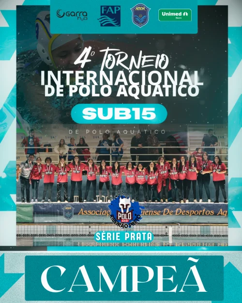 4 Torneio Internacional Sub-15 de polo aqutico (pdios) - 1 a 5/7/2025