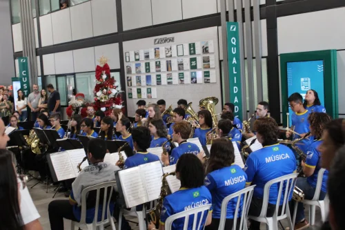 Apresentao Banda ABDA Filarmnica na Zopone Engenharia - 25/11/2025