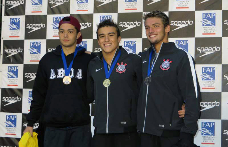 ABDA de natao conquista trs medalhas no Paulista Jnior e Snior