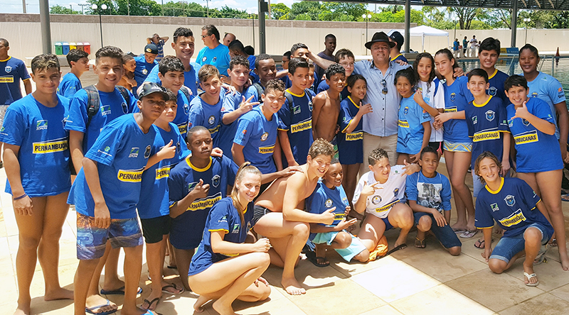 Taa Brasil de polo aqutico sub-13  realizado na Arena ABDA