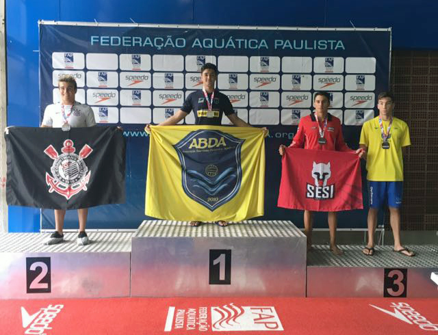 ABDA tem a melhor participao da histria no Campeonato Paulista de Natao