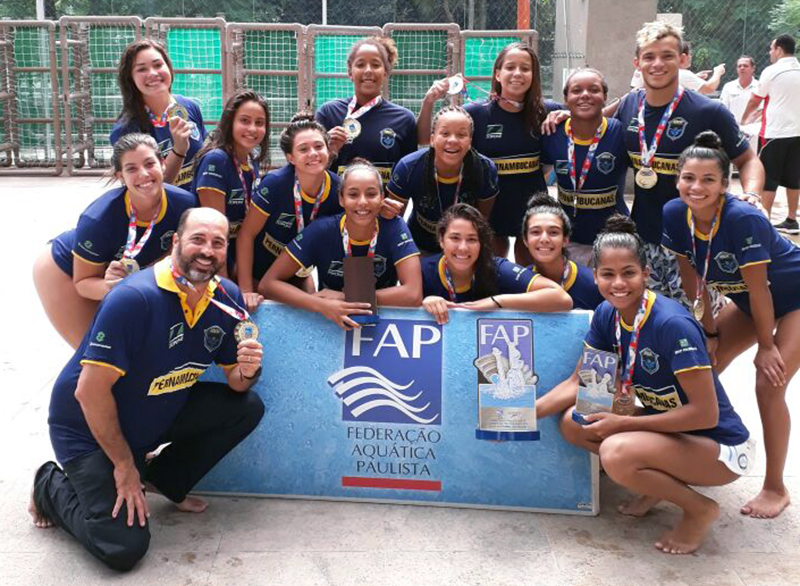 ABDA  bicampe paulista feminino sub-19 e tricampe masculino sub-15