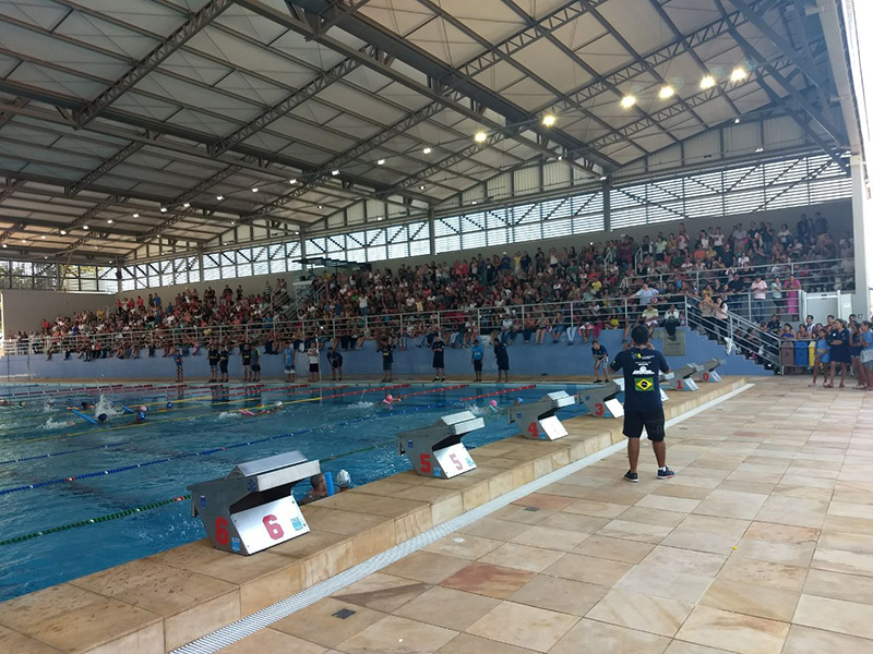 Arena ABDA fica lotada com Festival de Vero de Natao