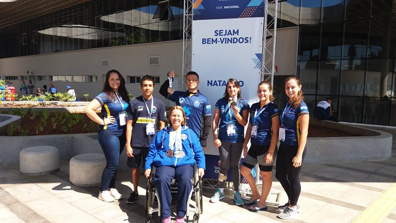 Equipe paralmpica da ABDA competiu na 2 Etapa Nacional Circuito Caixa