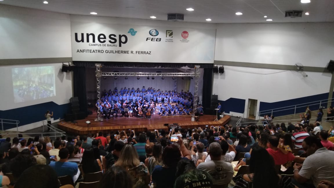 Concerto da ABDA Filarmnica emociona Guilhermo lotado