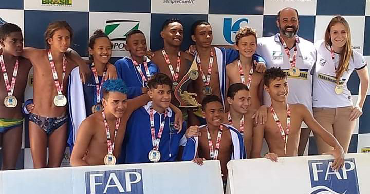 SHB  campe paulista sub-13 e ABDA  vice no sub-17 de polo aqutico