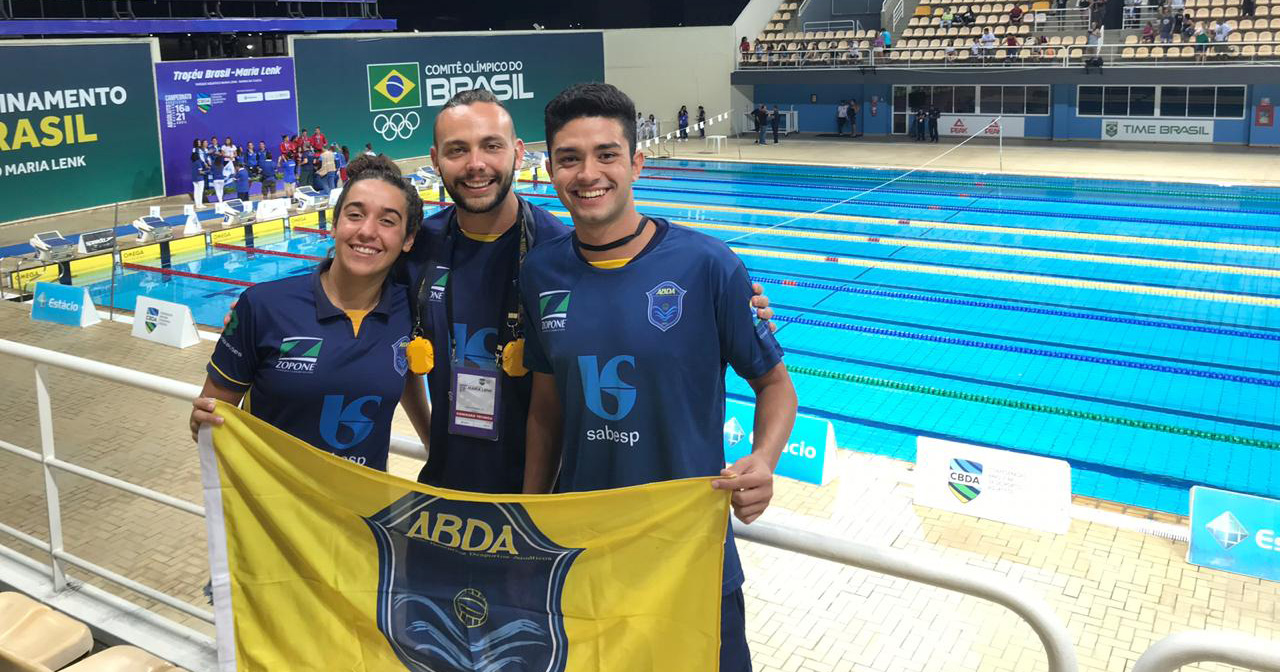 Natao da ABDA tem bons resultados no Trofu Brasil - Maria Lenk