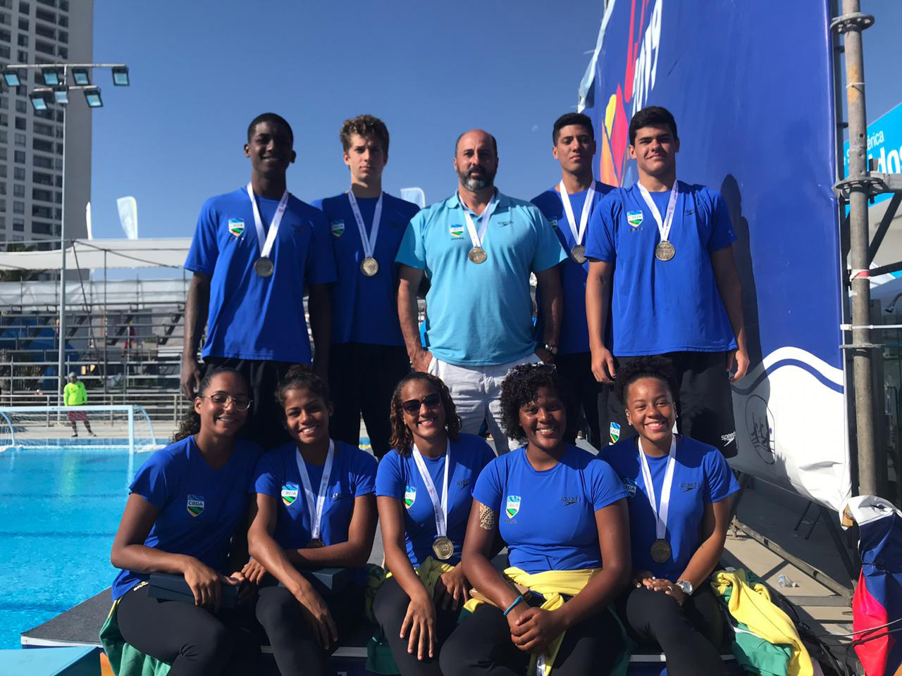 Brasil  campeo Sul-Americano Juvenil no masculino e no feminino