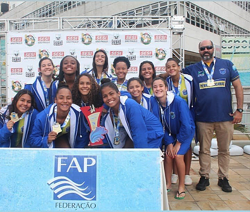 ABDA  campe da Copa So Paulo Sub-18 de polo aqutico feminino