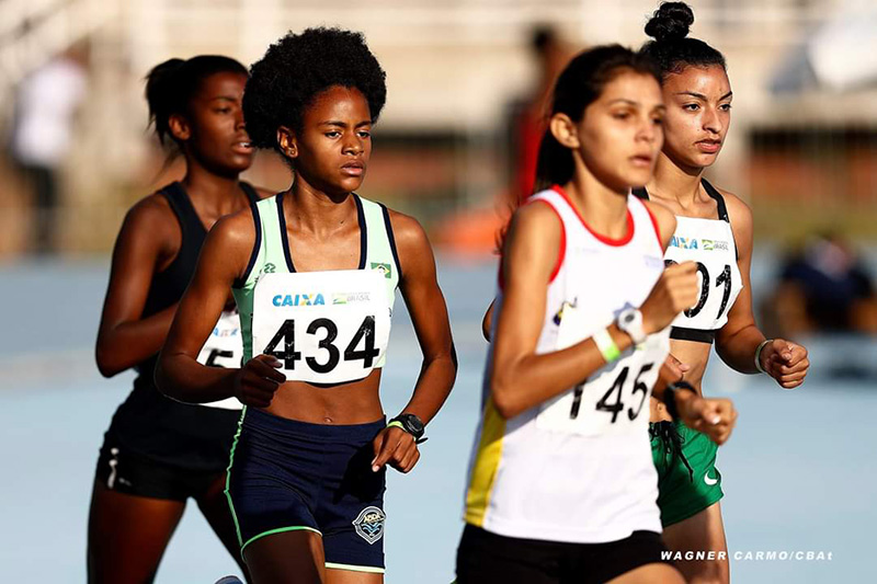 Ana Beatriz Trajano (nmero 434), ainda no seu primeiro ano da categoria Sub-18, fez uma grande competio | Foto: Wagner Carmo