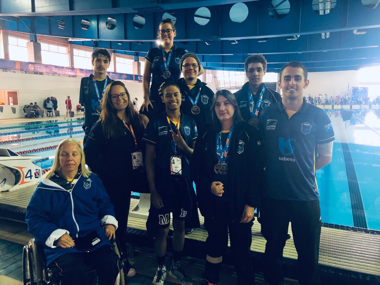 Equipe ABDA conquista 5º lugar em circuito de paranatação