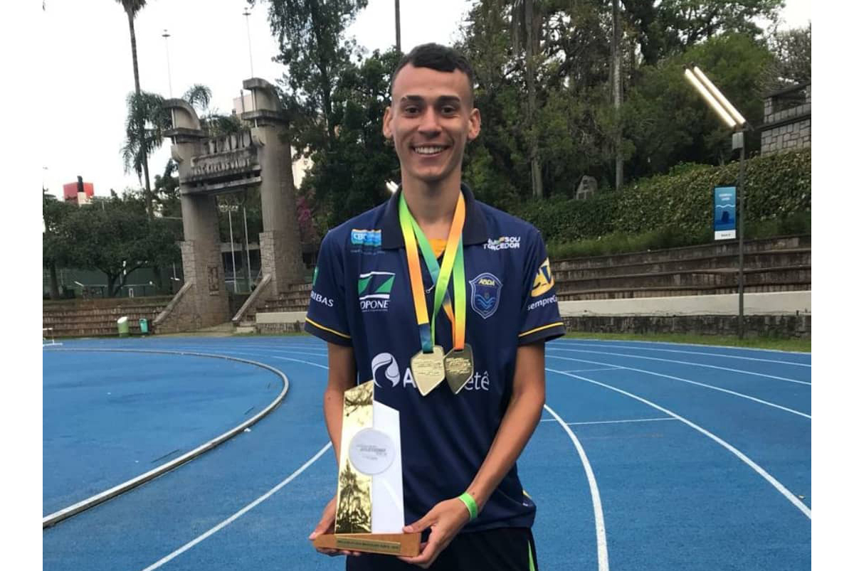 Atleta da ABDA  ouro no Campeonato Brasileiro Sub-18 de atletismo