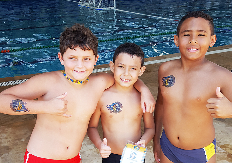 As tatuagens tempor�rias com logo do evento, sucesso no ano, passado, estar�o de volta