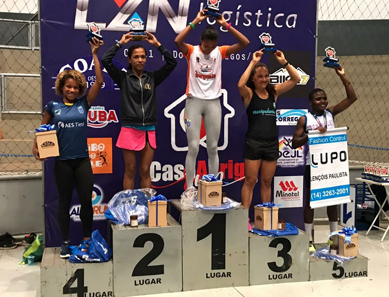 Evellin Passos conquistou a 4 colocao nos 6km da Corrida Casa Abrigo, em Dois Crregos