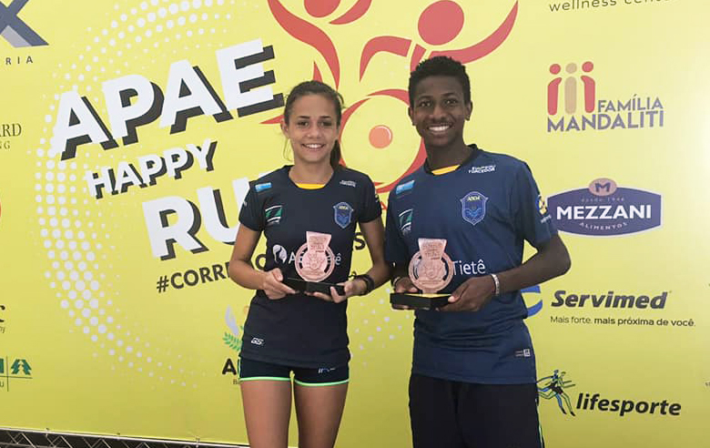 Atletas da ABDA vencem corrida Apae Happy Run em Bauru