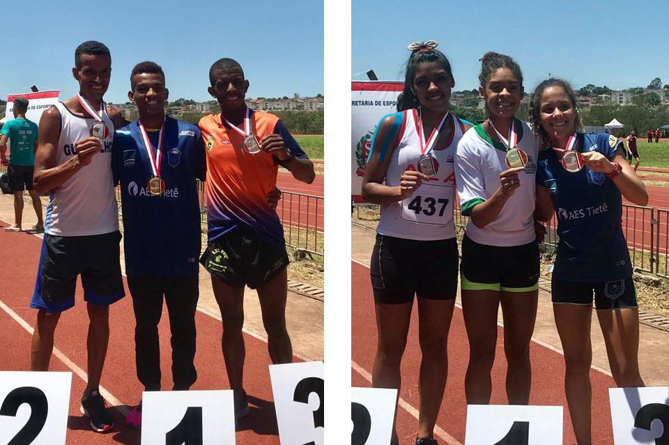 Atletismo encerra participao nos Jogos Abertos com ouro e bronze