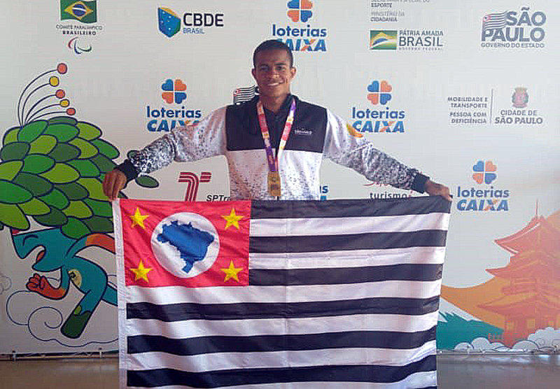 Atleta da ABDA  ouro nas Paralimpadas Escolares