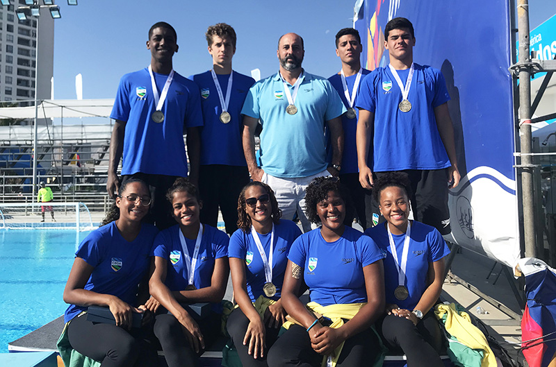 Brasil foi campeo masculino e feminino no Campeonato Sul-Americano Juvenil, no Chile