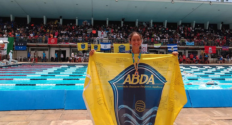 Clara Santos no Campeonato Paulista Petiz de Verão de 2019