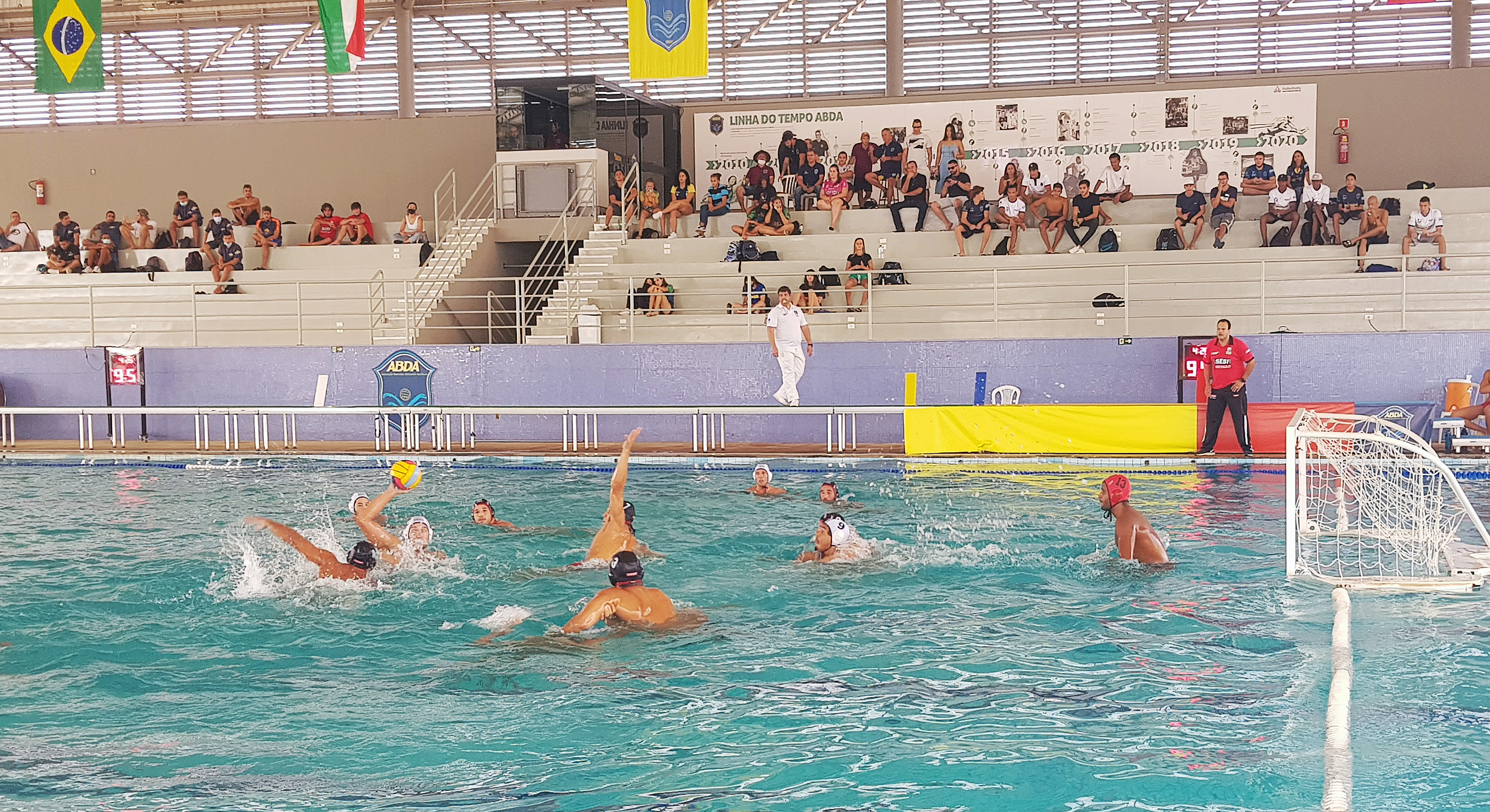 Torneio Internacional na ABDA contribui para evoluo do polo aqutico