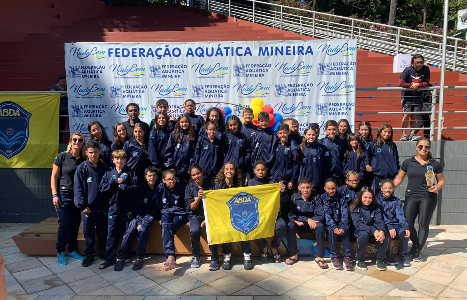 ABDA  4 melhor clube no Festival Sudeste Petiz de natao