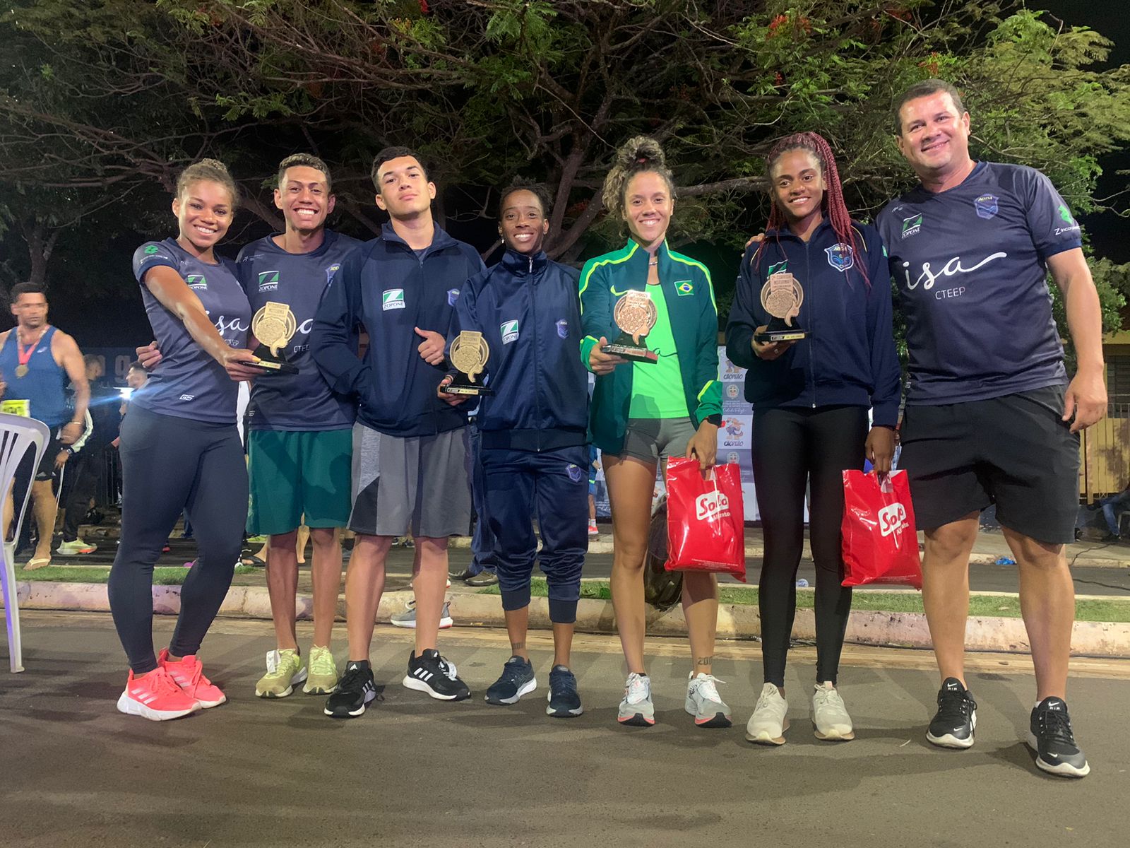 ABDA conquista vitrias em corrida noturna de Santa Cruz do Rio Pardo