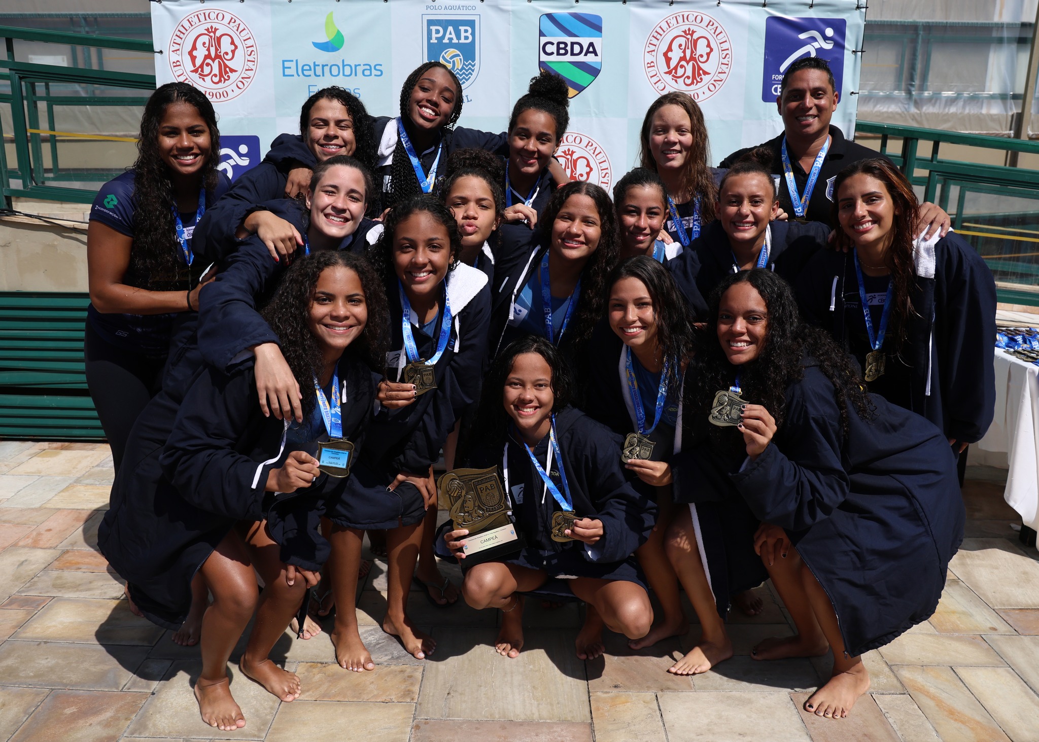 ABDA  campe brasileira sub-18 feminino de polo aqutico