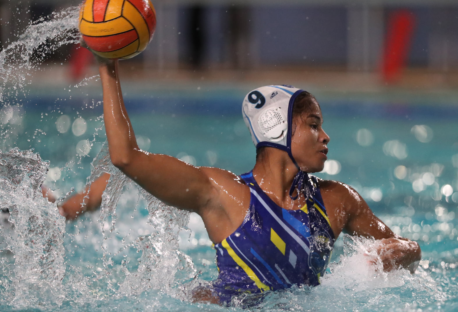 Letcia Belrio, da ABDA,  eleita pelo COB a melhor atleta de polo aqutico de 2022