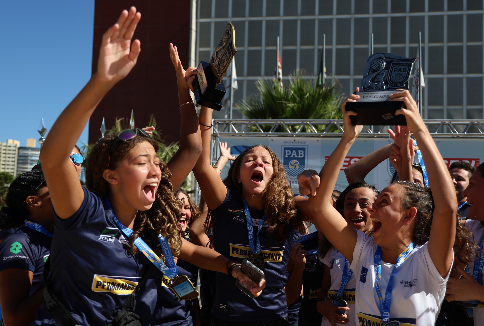 ABDA  campe feminina e vice-campe masculina no Brasileiro Sub-14