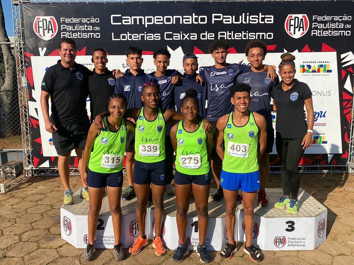 ABDA atletismo conquista 3 ouros e 2 bronzes no Campeonato Paulista Sub-18