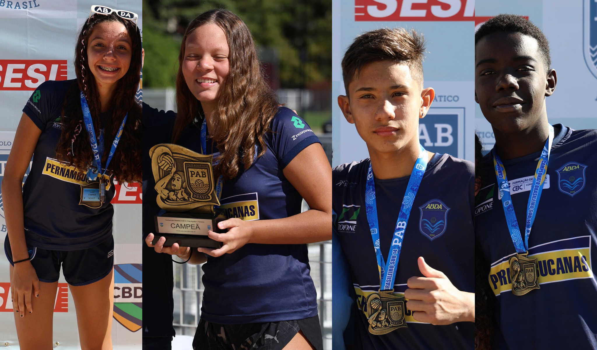 Natação lençoense é campeã no masculino e feminino