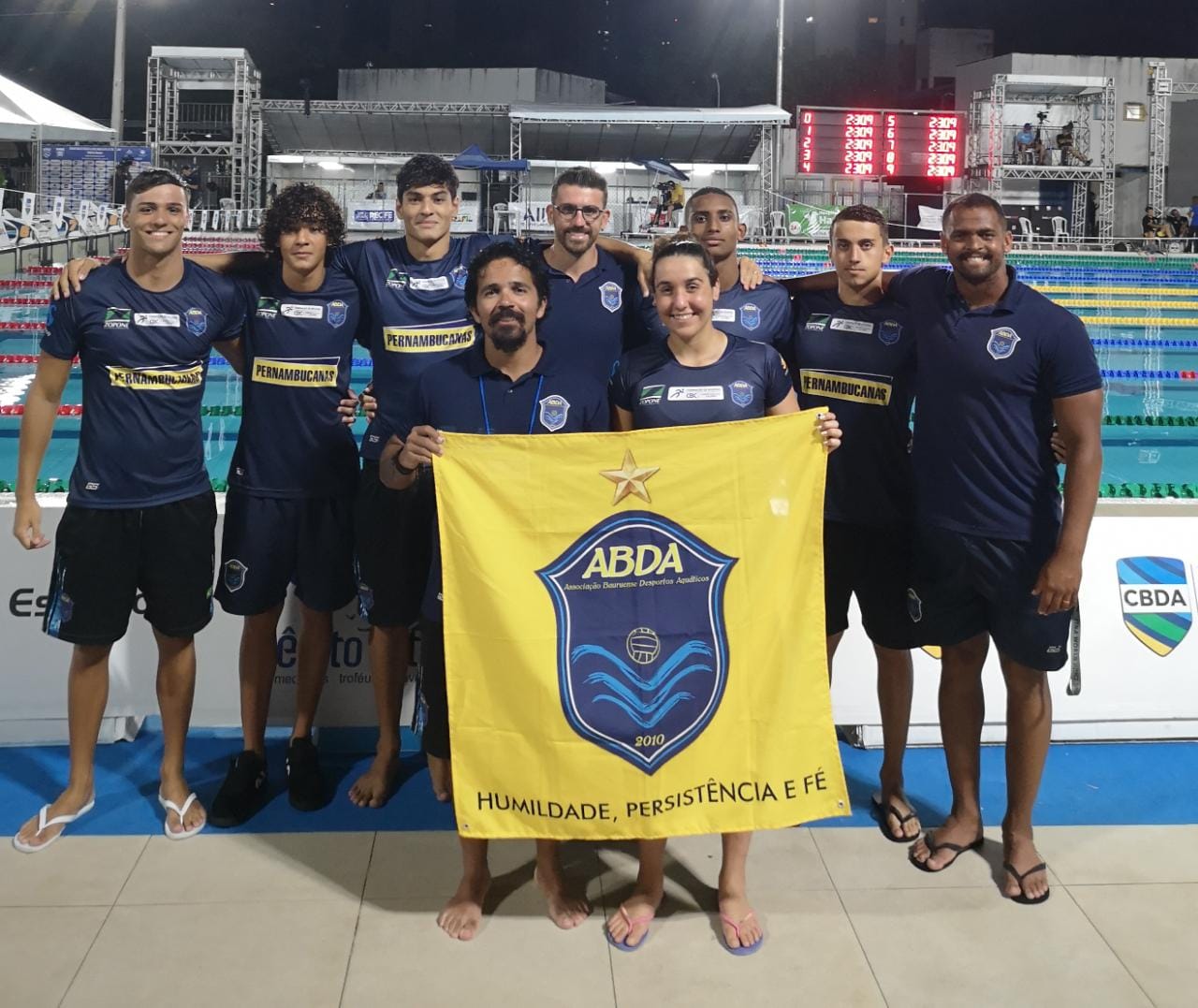 Troféu Brasil de Natação: Uma finalista principal e superação de marcas no  terceiro dia de provas - Grêmio Náutico União