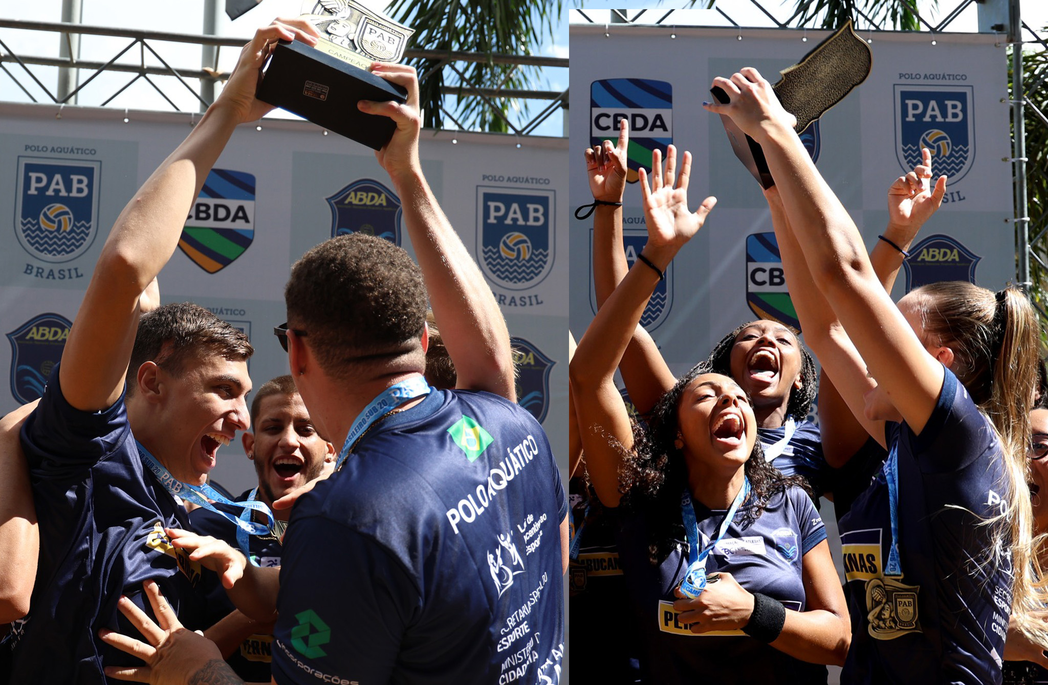 ABDA  hexacampe no Brasileiro Sub-20 masculino e feminino