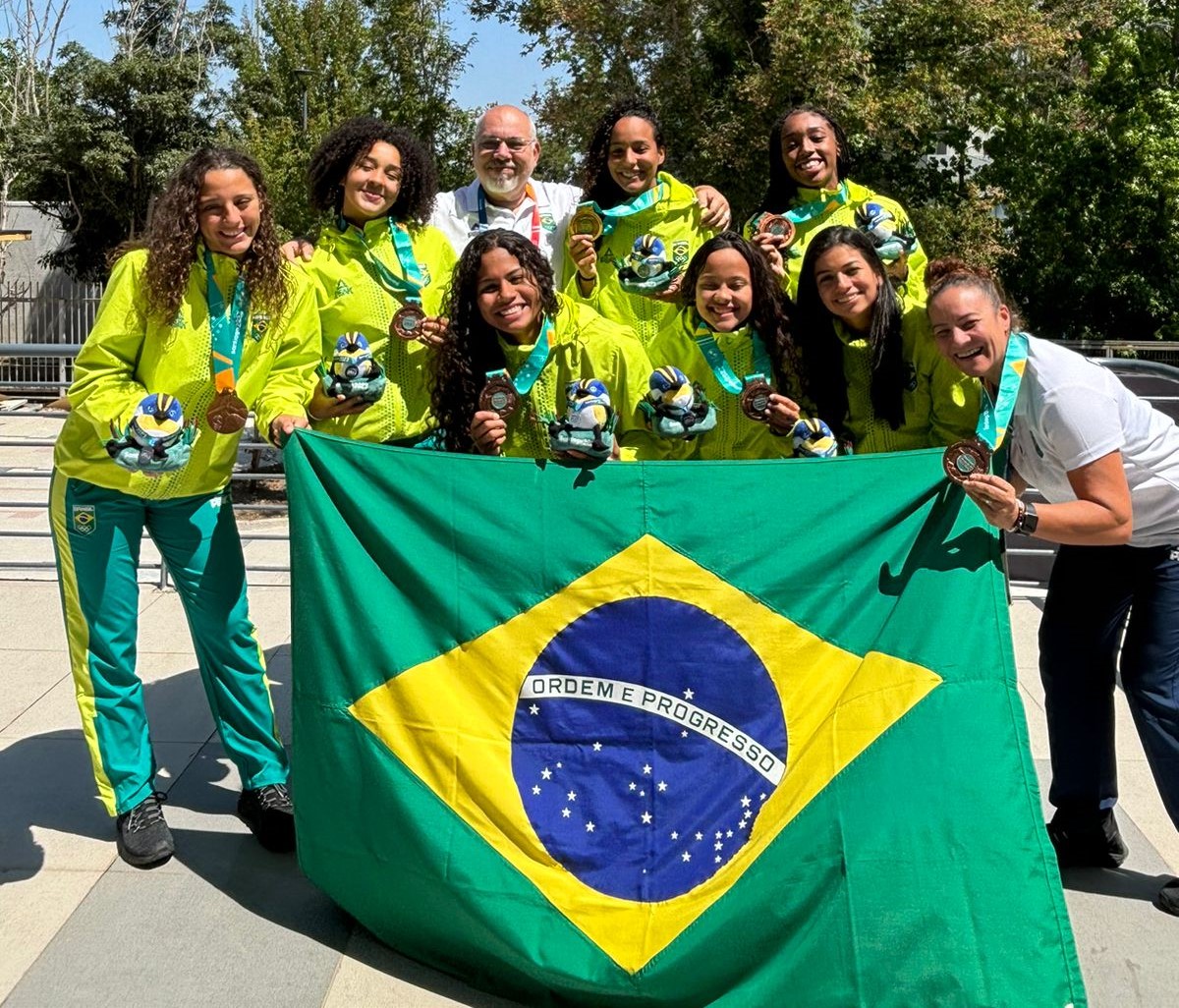 Com 7 atletas da ABDA, Brasil conquista bronze nos Jogos Pan-Americanos
