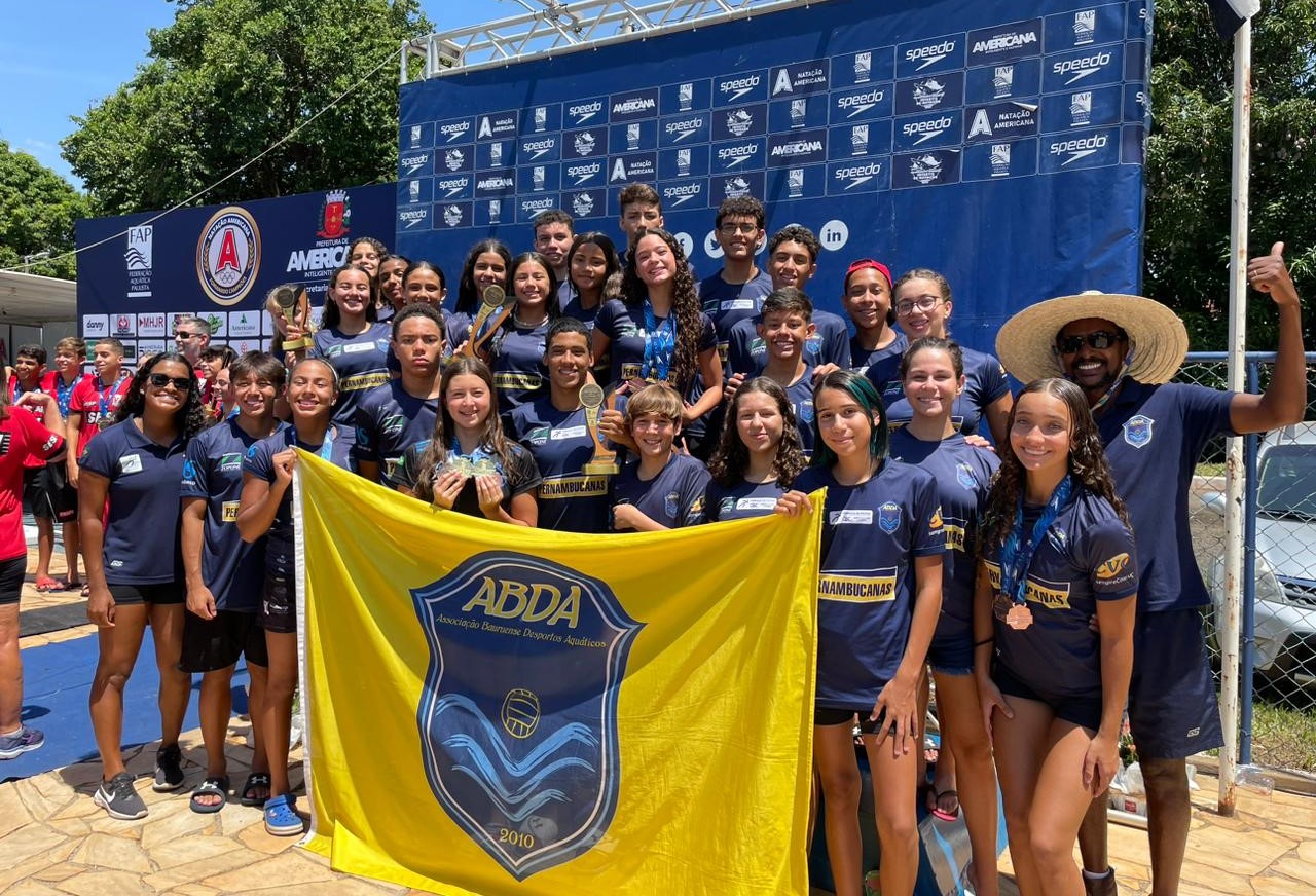 ABDA fica em 3º lugar geral do Campeonato Paulista Infantil de Natação