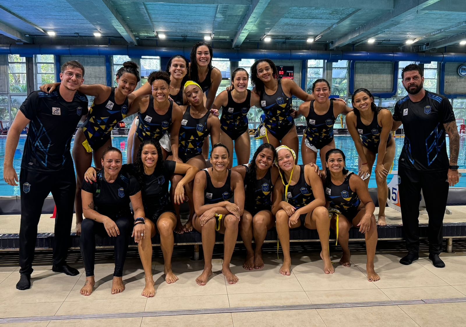 ABDA  campe feminina da Liga Nacional de polo aqutico 2024