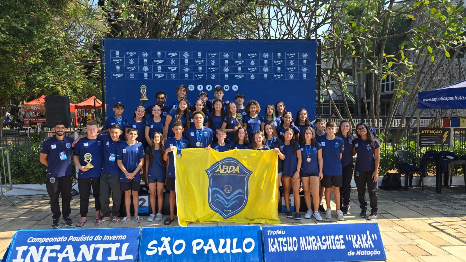 ABDA conquista 9 medalhas no Campeonato Paulista Infantil de Inverno