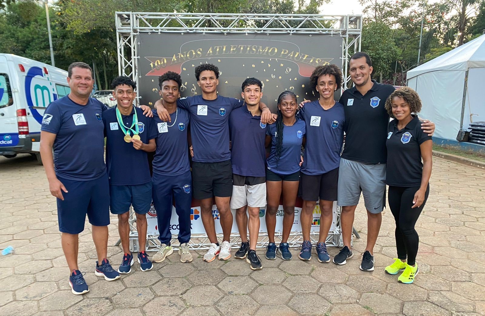 Atleta da ABDA  campeo em duas provas no Campeonato Paulista Sub-20