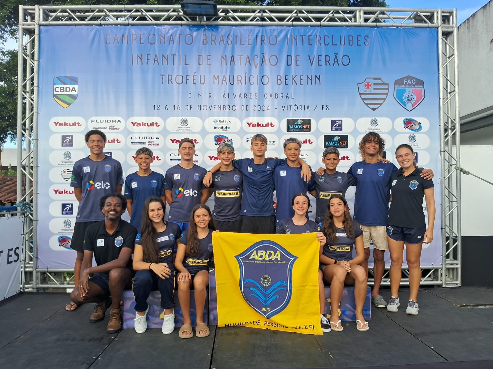 Natao da ABDA participa do Campeonato Brasileiro Infantil de Vero