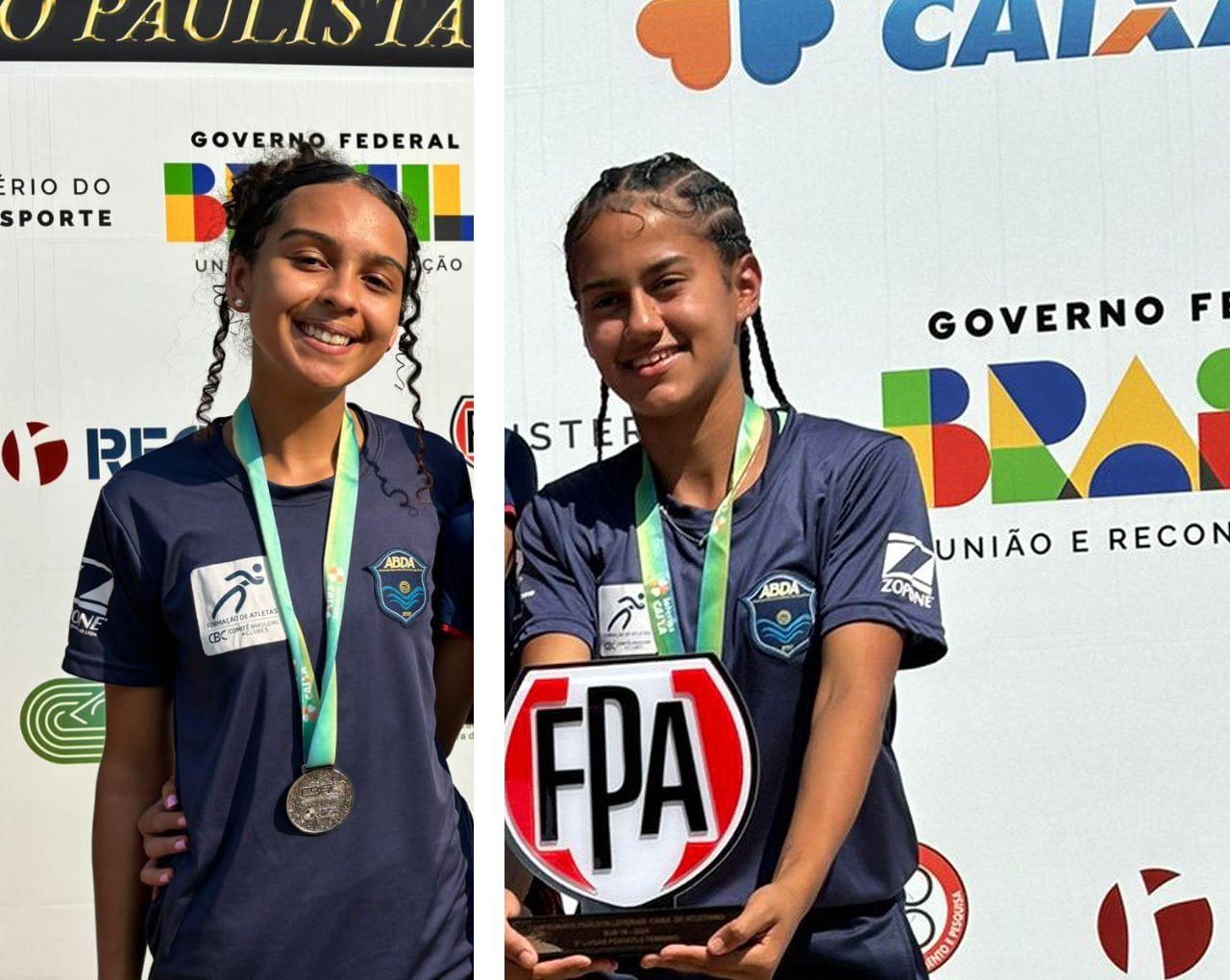 ABDA conquista prata e bronze no Campeonato Paulista Sub-16 de Atletismo