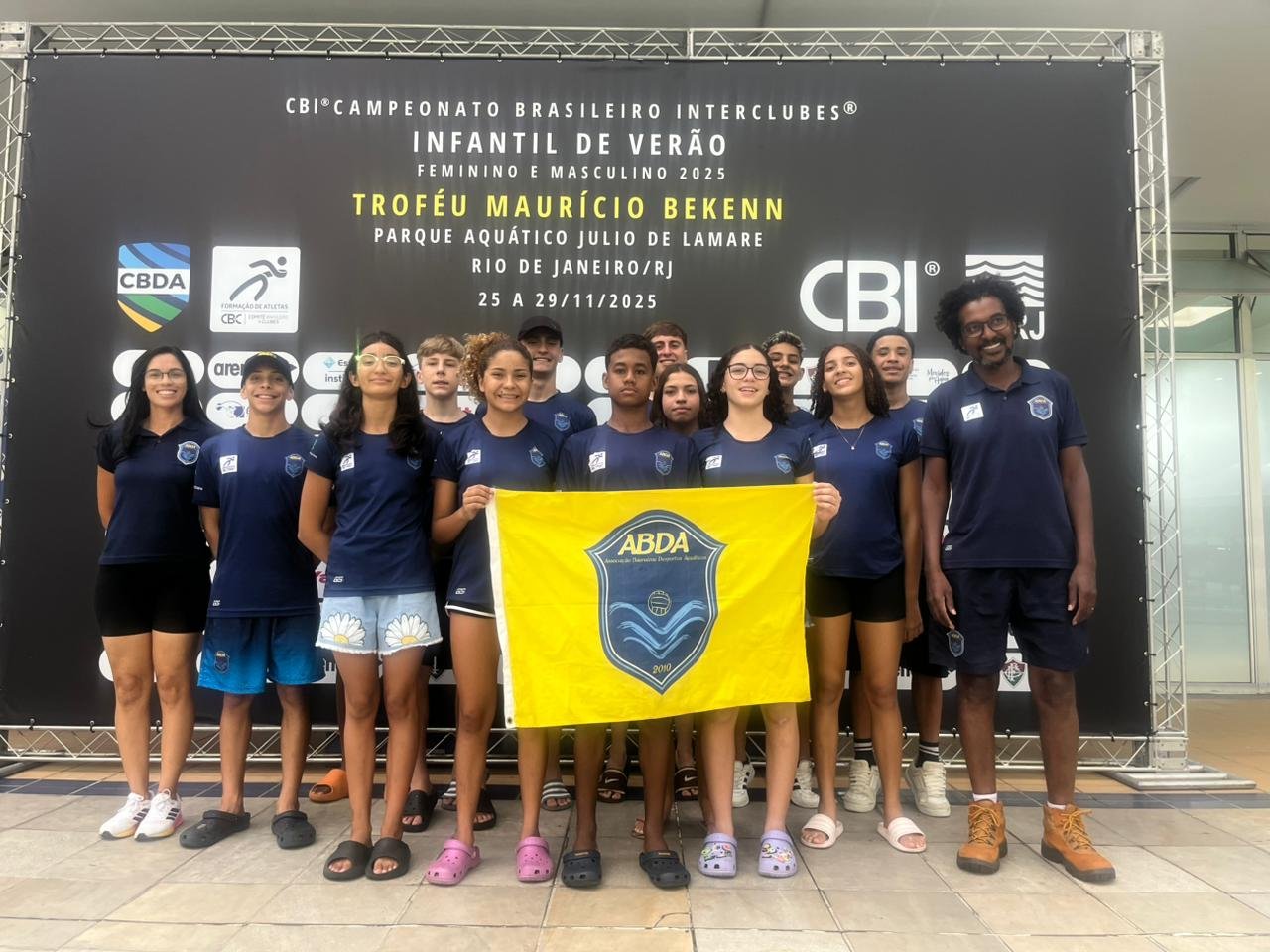 ABDA conquista trs medalhas no Campeonato Brasileiro Infantil de Vero