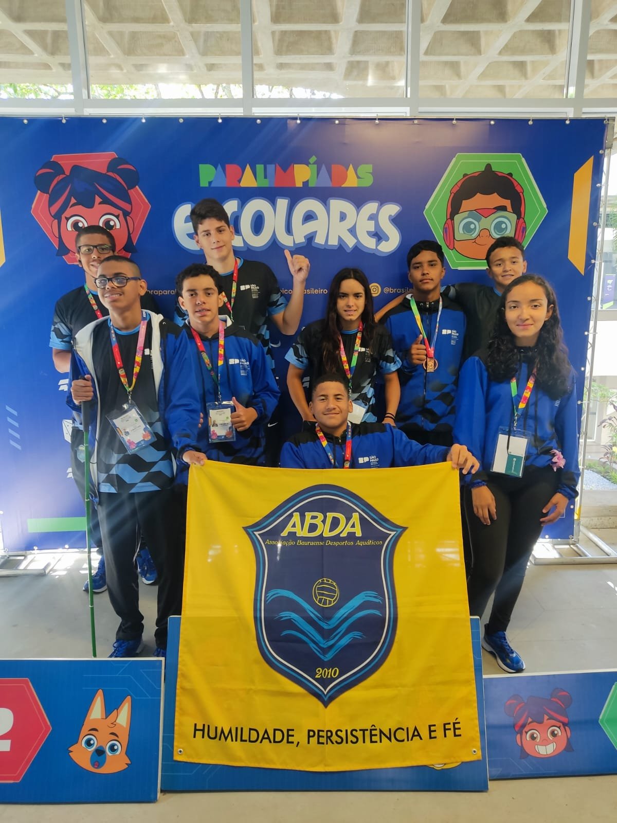 Representando So Paulo, ABDA conquista 30 medalhas nas Paralimpadas Escolares