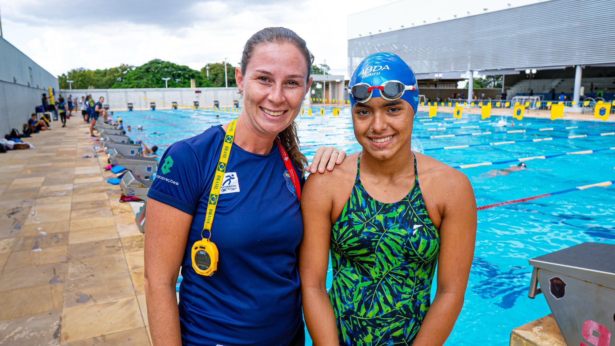 Atleta e tcnica da ABDA participam da 1 Semana de Treinamento de Jovens