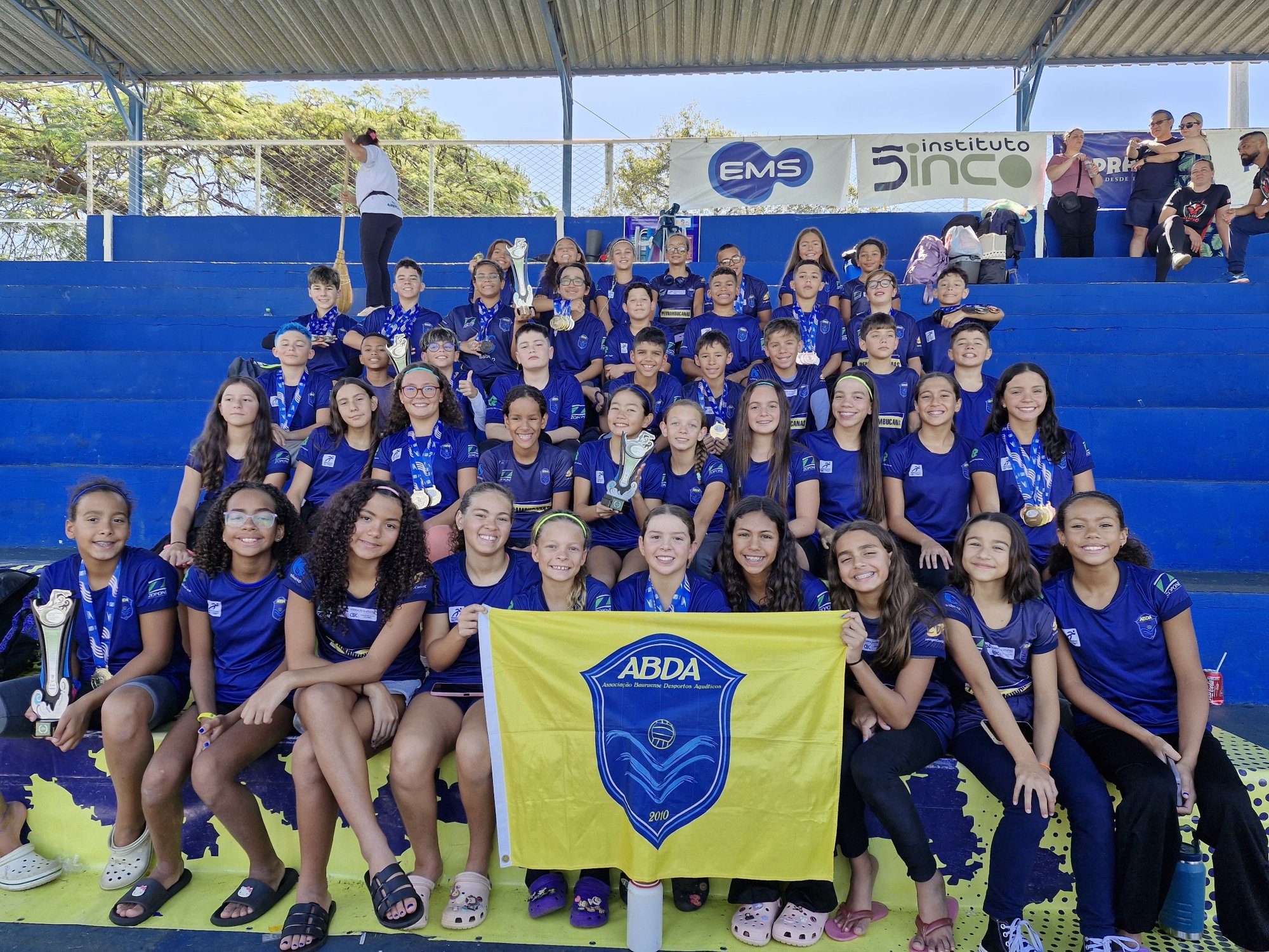 ABDA conquista vice-campeonato geral no Paulista Petiz de Natao