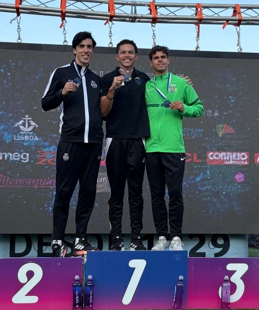 Atleta da ABDA conquista ouro no salto em distncia em Portugal