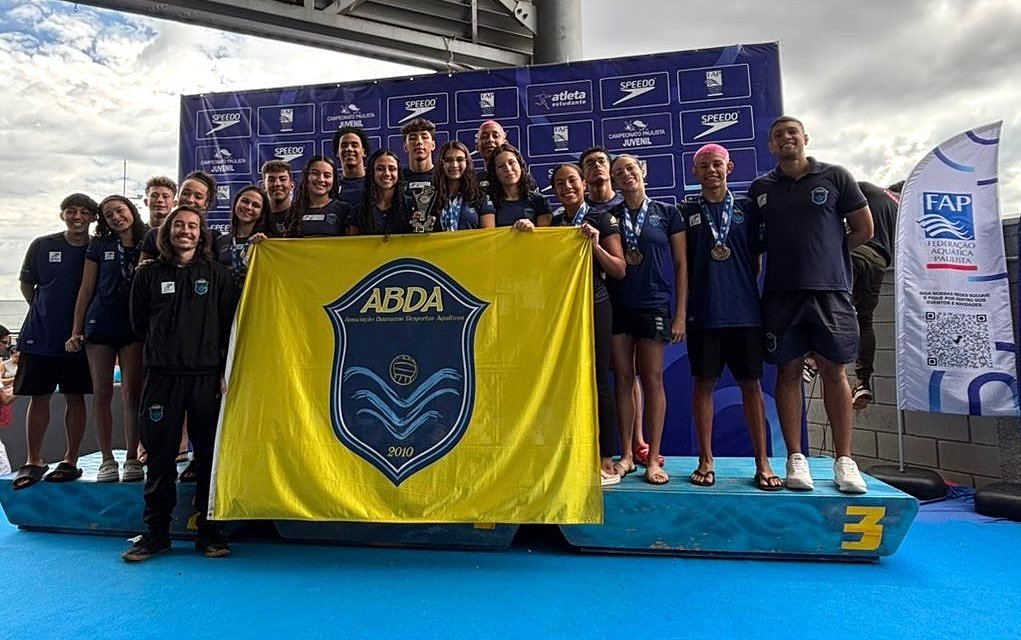 ABDA fica em 7 geral no Campeonato Paulista Juvenil de Natao de Inverno